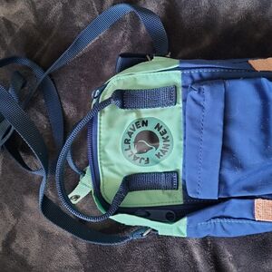 Kånken Mini Blue and Green Bag